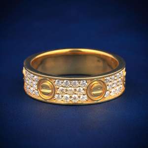 Round Cut Diamond Hip hop <b>Eternity</b> Wedding Band For <b>Men</b> Hip hop <b>Ring</b> - Product Image 1