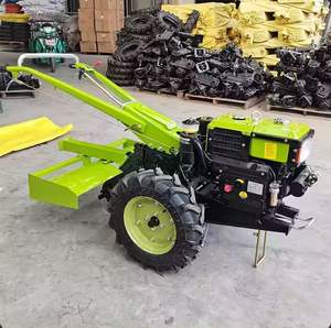 Mini Tractor de 20HP con Transmisión 2WD, Cultivador Manual para Agricultura, Máquina con Arranque Eléctrico Automático y Bomba, Venta al por Mayor de Fábrica - Product Image 1