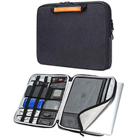 Pochette organisateur de câble mallette de rangement pour cordon Sac pour câble électronique Gestion des fils Organisateur d'accessoires techniques étui de charge kit boîte sac