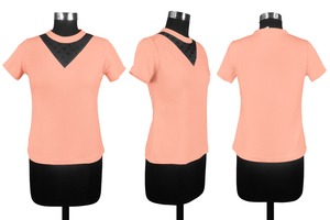 Las últimas camisetas sin mangas exclusivas de las mujeres indias de moda Ropa regular cómoda con apliques de punto llamativos Estilo formal - Product Image 6