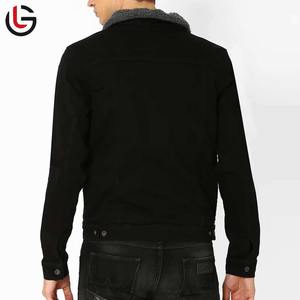 Vestes Denim Personnalisées pour Hommes Style Puffer Confortable avec Col Ras du Cou Grande Qualité Nouveau Design Services OEM - Product Image 3