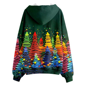 Sudadera con capucha con estampado personalizado para hombre y mujer, Jersey informal de manga larga con capucha, ropa de calle con personalidad, sudaderas 100% de algodón - Product Image 2