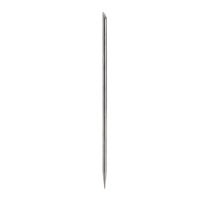 Pousse-cuticules et grattoir en acier inoxydable de qualité chirurgicale, sans rouille, double extrémité, double usage, durable, outils de manucure professionnels pour ongles