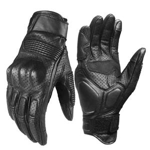 Gants de moto en cuir Hommes Femmes Gants de motocross Gants de moto Écran tactile Moto - Product Image 3