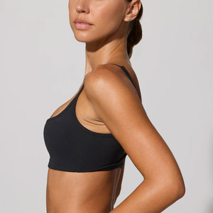 Sujetador deportivo de una pieza para mujer/niña, ropa de gimnasio con logotipo personalizado para entrenamiento, sujetador de Yoga Sexy con espalda hermosa, opción de talla grande - Product Image 2