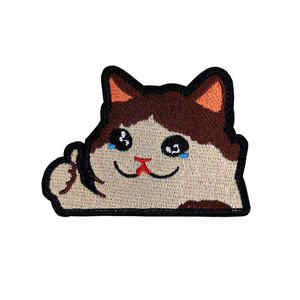 Nouveau Style Broderie Patch Solide Couleur Broderie Patch Tissu Doux De Haute Qualité Sur Mesure Coton PVC À La Main Personnalisé - Product Image 6