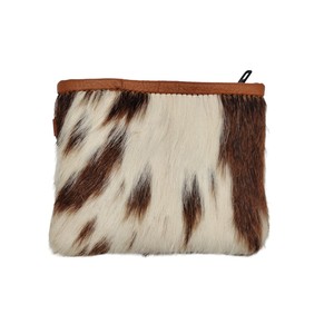 Nuevo estilo de los fabricantes de la mejor calidad, billeteras con pelo de oveja, bolsa de cuero para dinero, monedas, tarjetas, cierre de cremallera - Product Image 1