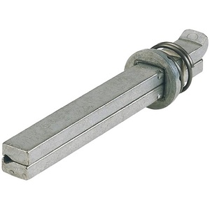 FEI 10 X 80 mm Iron Galvanized <b>Split</b> HOPPE Over Door Rack Square Spindle Profile <b>Pin</b> with Square Spindle - Product Image 1