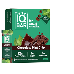 ไอคิวบาร์ คลีน แพลนท์ โปรตีนบาร์ - ช็อกโกแลตมิ้นท์ชิป - 12 ชิ้น - Product Image 5