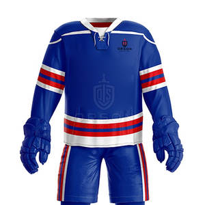 Ensembles de hockey sur glace pour hommes personnalisés et confortables en polyester 100 %, manches courtes, ORSON SPORTS, poids du tissu 300 g, tailles personnalisées disponibles - Product Image 5