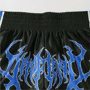 Pantalones cortos de Muay Thai con logotipo personalizado de alta calidad, fabricación profesional de alta calidad, precio estirado y lavado - Product Image 5