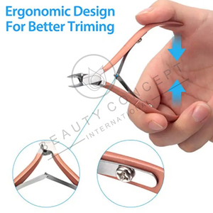 Gran oferta, cortaúñas multifuncional, pinza para cutículas, concepto de belleza internacional ecológico con logotipo personalizado para los dedos - Product Image 4