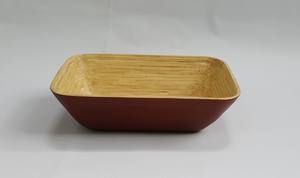 Juego de 2 juegos de vajilla de bambú hilado rectangular ecológico al por mayor de alta calidad, juego de cocina hecho en Vietnam - Product Image 5