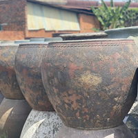 VIET NAM NOUVELLE TENDANCE POTERIE POUR LA GRANDE TAILLE DE VASES EN CÉRAMIQUE ÉMAILLÉS D'EXTÉRIEUR