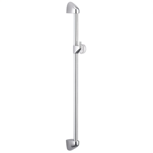 ราวแขวนผนังมาตรฐาน KLUDI ยาว 600 มม. ราวแขวนม่านอาบน้ำโครเมียม - Product Image 2