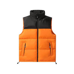 Gilet bouffant sans manches d'automne léger à capuche matelassé gilet bouffant pour hommes - Product Image 4