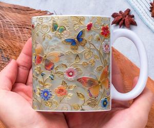 Tasse à sublimation en céramique personnalisée de haute qualité Verres élégants Parfait pour le café, le thé et les boissons chaudes au quotidien - Product Image 1