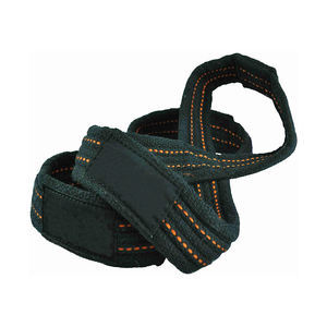 Venta al por mayor logotipo personalizado figura ocho correas figura 8 correas muñequera correas de protección muñeca ajustable personalizado gimnasio cinturón de cuero - Product Image 5