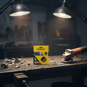 แผ่นเจียรอะลูมิเนียมออกไซด์ Stanley สำหรับเครื่องเจียรมุม - Product Image 3