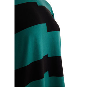 เสื้อทูนิคถักลายทางสีเขียวหนาสำหรับสาวออฟฟิศ - Product Image 2