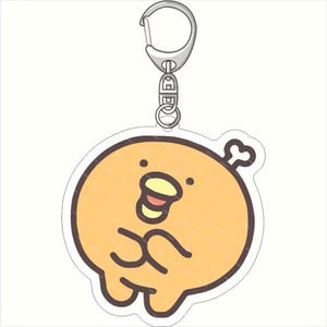 Súper lindo pollito amarillo Mica llavero estilo antiguo vietnamita Kawaii bolsa accesorio versátil decoración colgante de vacaciones - Product Image 1