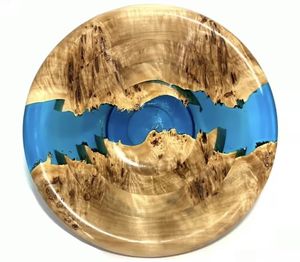 Wholesale Resin <b>Wooden</b> <b>Bowl</b> for <b>Fruits</b> Decorative <b>Bowl</b> Sustainable Quality Customized Design Salad <b>Bowl</b> for Party Catering - Product Image 5