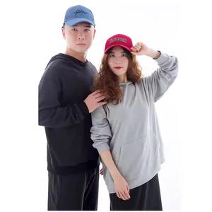 Sudaderas con capucha de gran tamaño, venta al por mayor, Jersey de algodón pesado, ropa de calle, logotipo bordado personalizado - Product Image 3