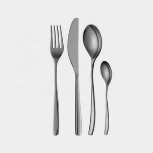 Ensemble de couverts en acier inoxydable à prix adorable avec un design unique de manche long, ensembles d'ustensiles - Product Image 1