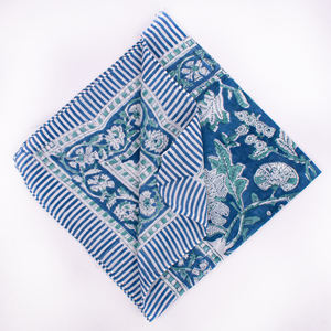 Bandana multifonction en tissu de coton doux, respirant, écologique, imprimé floral de haute qualité, pour la mode, le couvre-tête et la protection du visage - Product Image 3