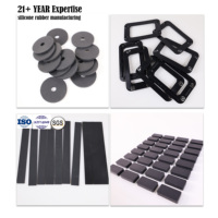 Pièces en caoutchouc silicone de haute qualité personnalisées pour l'industrie automobile, les appareils électroménagers, OEM/ODM avec service de découpe