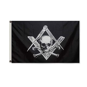 Masonic Regalia Banners Banderas Alta calidad OEM Masonic Banners Banderas Venta superior a bajo precio - Product Image 1