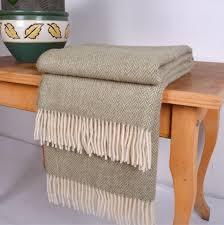 High Quality Decorative Herringbone Cashmere Fringe Throw Blanket Lightweight Soft Cozy for Bed or Sofa Herringbone by hi - Product Image 3