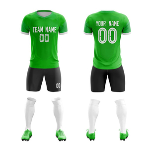 Uniformes de club de football pour hommes à séchage rapide de haute qualité, vêtements de football personnalisés fabriqués en usine - Product Image 4