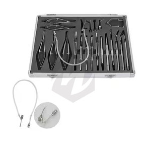 Juego quirúrgico de cirugía ocular, microkit oftálmico de 21 piezas, Microcirugía Ocular de cataratas, oftalmólogos, clínicas oculares, instrumentos médicos - Product Image 2