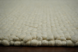 <b>Boho</b> Durable Washable Plush Handwoven Wool <b>Rug</b> Modern Design Customizable Size for Home Living Room - Product Image 4
