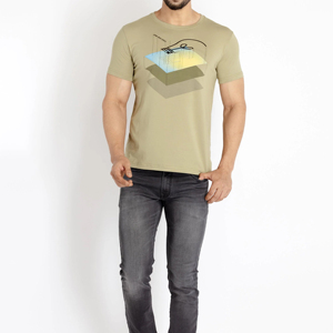 T-shirts pour hommes aux dernières tendances, très demandés, respirants, prix raisonnable. - Product Image 3