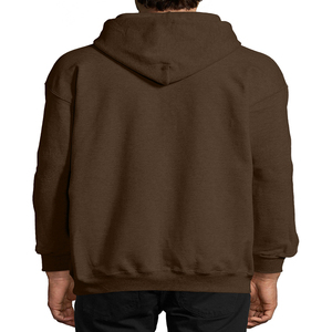 Sweat à capuche pour homme de la dernière collection de Custom Apparel, de haute qualité, 100% coton molletonné pour l'hiver, motif uni brodé - Product Image 5