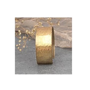 Bonne finition bas quantité minimale de commande bracelets en laiton caractéristique fait à la main femmes mode bijoux plaqué or main Bracelet haut sur exigeant - Product Image 2