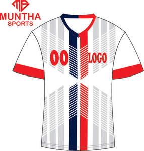 ชุดกีฬาฟุตบอลสำหรับผู้ชายชุดทีมฟุตบอลดีไซน์ใหม่ล่าสุดออกแบบได้ตามต้องการพร้อมโลโก้และดีไซน์ - Product Image 3