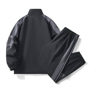 Pantalon de survêtement court en coton molletonné 500 GSM pour hommes ensemble de sweat à capuche imprimé Streetwear Logo survêtement de sport pour l'hiver - Product Image 3