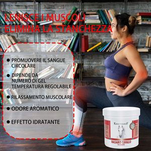 Bálsamo para Caballos Kruterhof, Terapia Muscular Calmante, Extra Fuerte, 100 ml, Gel de Masaje, Remedio Natural para el Alivio Muscular - Product Image 2