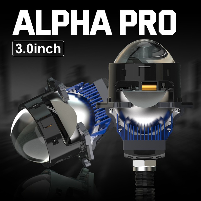 High Low Beam Led Headlights 3inch Biled Projector Lens Auto Headlamp New Design Wholesale Bi LED Head Lights