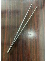 Penjepit Masak Lurus Reguler Bahan Stainless Steel Profesional untuk Penanganan Makanan, Penjepit BBQ & Alat Dapur Kuliner