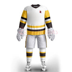Uniforme de Hockey sobre Hielo Personalizado con Logotipo, Transpirable, de Secado Rápido, 100% Poliéster, Diseño Profesional, Ropa Deportiva para Venta en Línea - Product Image 1