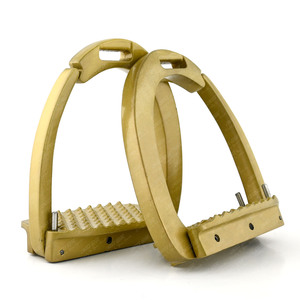 Étriers de sécurité en anglais avec étiquetage privé Équipement d'équitation Étriers de cheval anglais légers Système de dégagement rapide - Product Image 4