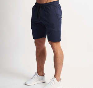 Pantalones Cortos Deportivos Casuales para Hombre de Algodón Grueso y Resistente de Alta Calidad, Transpirables, de Secado Rápido, con Cintura Elástica Alta y Bolsillos Personalizados - Product Image 2