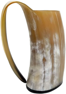 Chopes en corne naturelle durable, parfaites pour les reconstitutions et les cadeaux de Crescent Crafts - Product Image 4