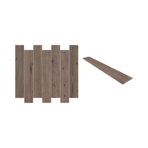 Azulejos de porcelana antideslizantes rústicos modernos de 200x1200, superficie mate, aspecto de madera para interiores marrón con diseño contemporáneo de esmalte clásico - Product Image 1