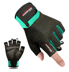 Logotipo personalizado de alta calidad entrenamiento deporte mano hombre mujer entrenamiento Fitness levantamiento de pesas gimnasio guantes de boxeo - Product Image 6