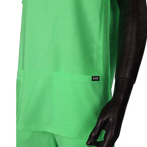 Conjuntos de uniformes de manga corta con cuello alto para clínicas y hospitales - Product Image 6